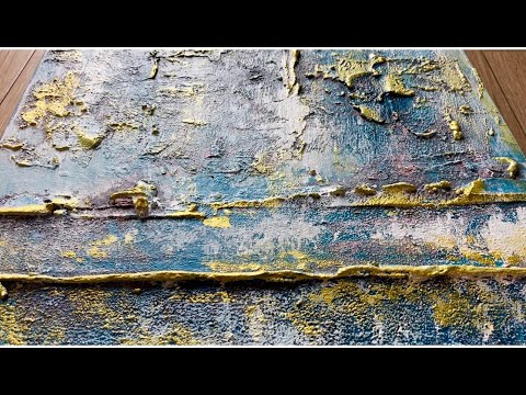 Mind-Blowing Textured Masterpiece. Unlocking The Mesmerizing Textured Art Technique. #abstractart