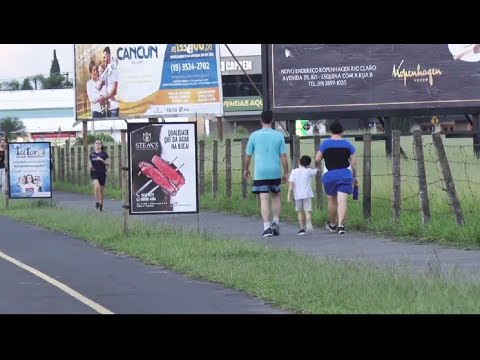 Exercícios ao ar livre podem ser feitos, mas com cautela