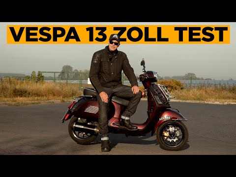 Ist größer besser? 13" Räder auf der Vespa Gts 300 | Test