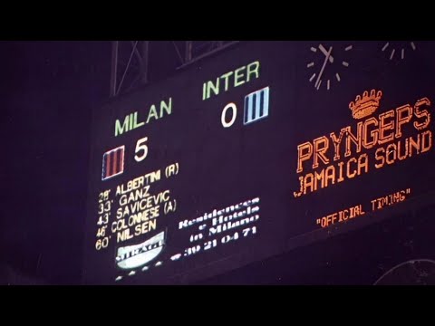 Milan-Inter 5:0, Coppa Italia 1997/98 - Studio Sport