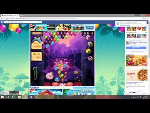 Angry Birds POP! on Facebook - Level 152 Walkthrough
