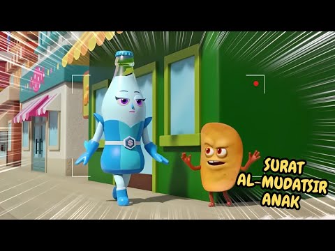 Murottal Anak Merdu Surat Al Mudatsir Animasi Mr Bread Anak Lucu