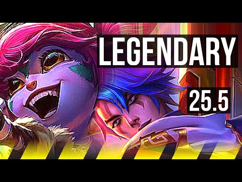 TRISTANA & Thresh vs APHELIOS & Yuumi (ADC) | 15/2/6, Legendary | KR Master | 25.5