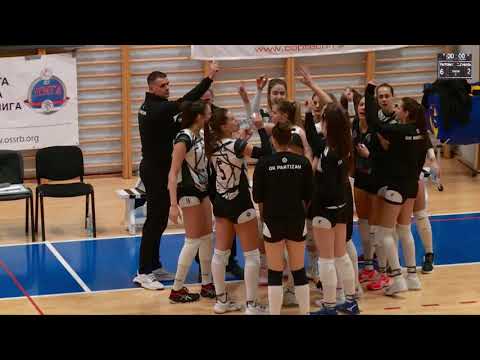 ŽENSKA ODBOJKA: Partizan - Crvena zvezda 3:2 | deseto kolo Superlige (04.12.2021.)