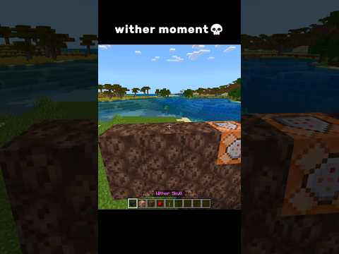 Spawning Wither Storm In Minecraft 💀 | #minecraft #shorts #witherstorm