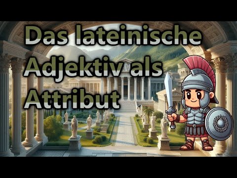 Das lateinische Adjektiv als Attribut
