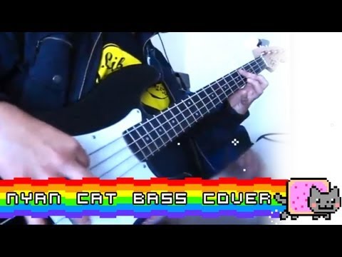 Nyan Cat (Bass Cover) With Tabs! :D