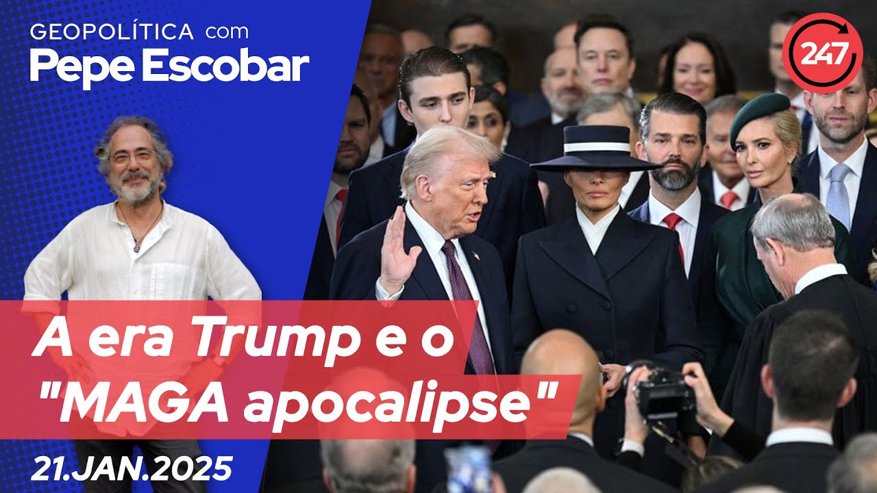Pepe Escobar explica a era Trump e o "MAGA apocalipse"