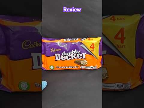 DOUBLE DECKER CHOCOLATE BAR 🍫 REVIEW #candy #funny #asmr #food #foodie #viral #viralvideo #shorts DOUBLE DECKER CHOCOLATE BAR 🍫 REVIEW #candy #funny #asmr #food #foodie #viral #viralvideo #shorts