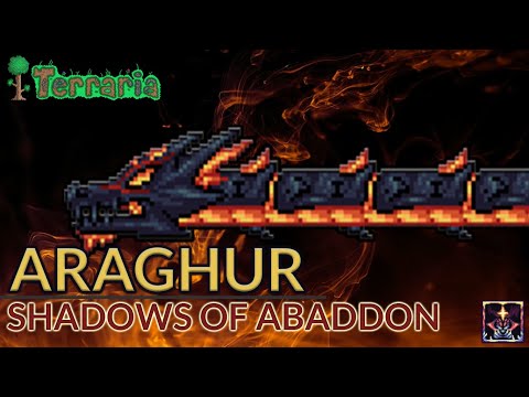 Araghur, The Flare Serpent - Terraria Shadows of Abaddon Mod Boss Guide