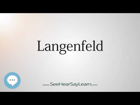 Langenfeld (How to Pronounce Cities of the World)💬⭐🌍✅