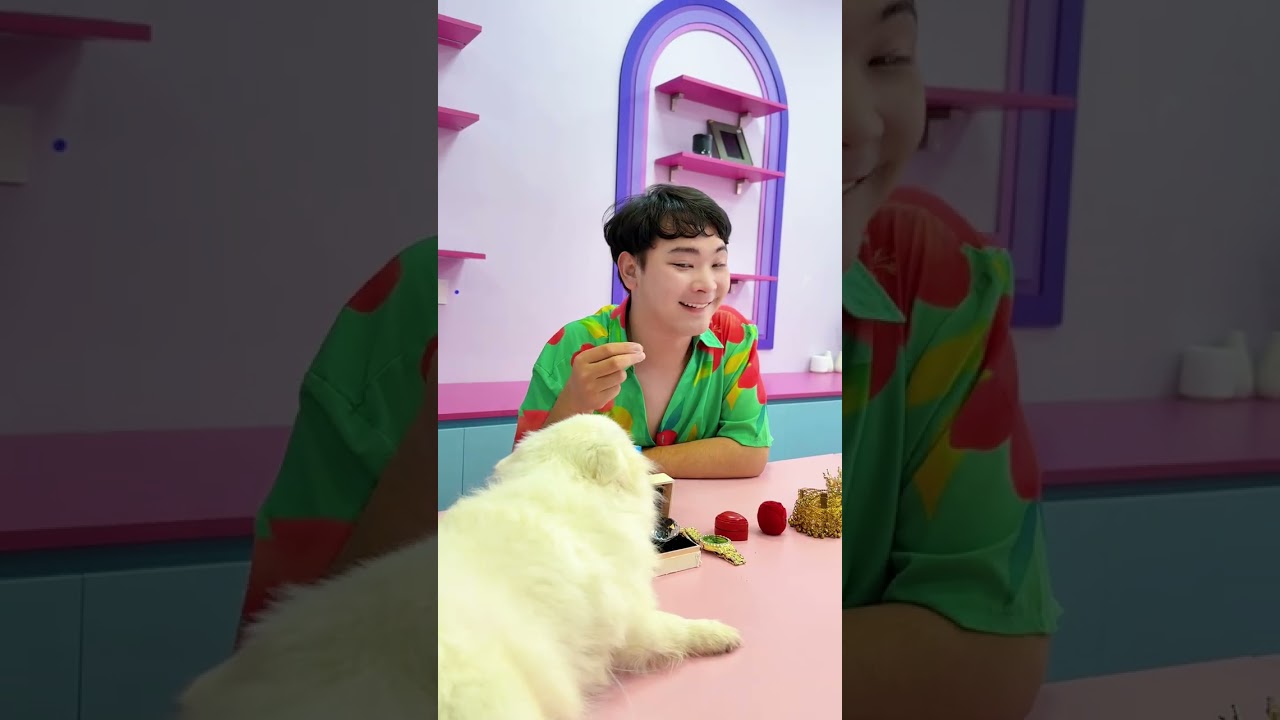 小狗帮助天使重新获得了戒指#angel#clown#Shorts