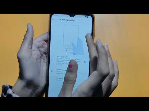 How to change navigation bar in nokia g20 | navigation setting | navigation bar change karen