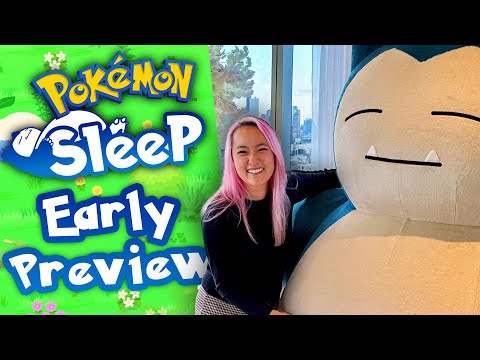 First look at Pokemon Sleep! - YouTube