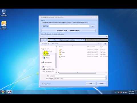 Outlook Extract Email Data Software
