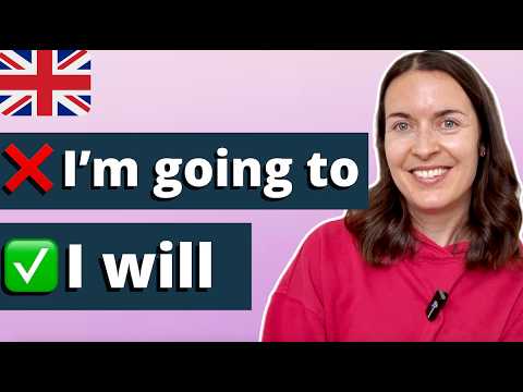 WILL and GOING TO: what is the difference in English? | English grammar lesson