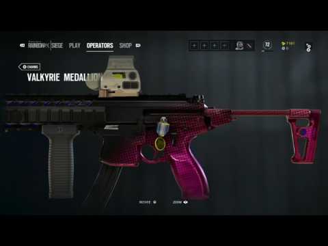New VALKYRIE MEDALLION CHARM Rainbow Six Siege