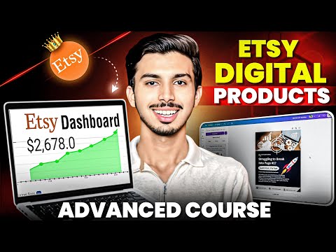 Etsy Digital Products Masterclass 2026 | Create & Sell Templates, Ebooks & More on Etsy