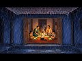 One Peaceful Rainy Night In Our Village ️ Family Life Rain Ambience