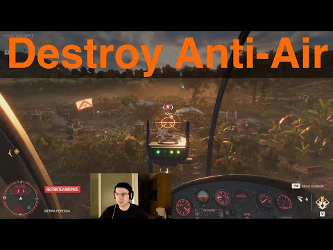 Quickly and Easily Destroy Anti-Aircraft Guns using Helicopter in Far Cry 6