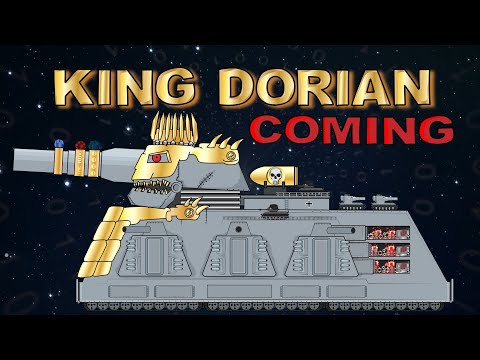 "King Dorian goes to king Winger" - Cartoons about tanks