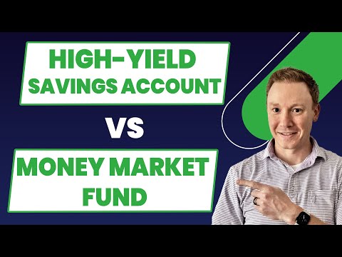 High Yield Savings Account vs. Money Market Mutual Fund