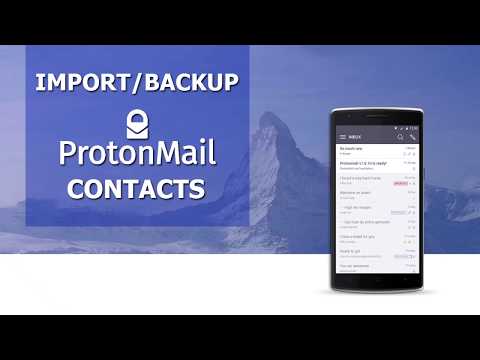 How to Export ProtonMail Contacts and Backup to CSV...