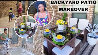 NEW ✨ Summer Extreme Patio makeover 2022 | Clean & Decorate with me