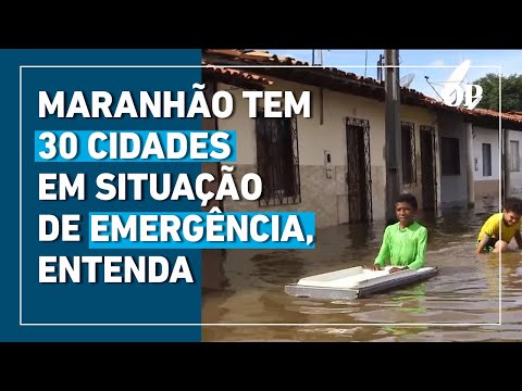 Maranhão tem 30 cidades em situação de emergência e governo diz que imagens não são de 2024; entenda