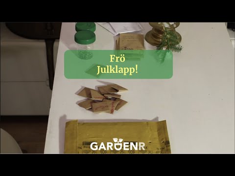 Frö-julklapp! - Trädgårdshacks med GardenR