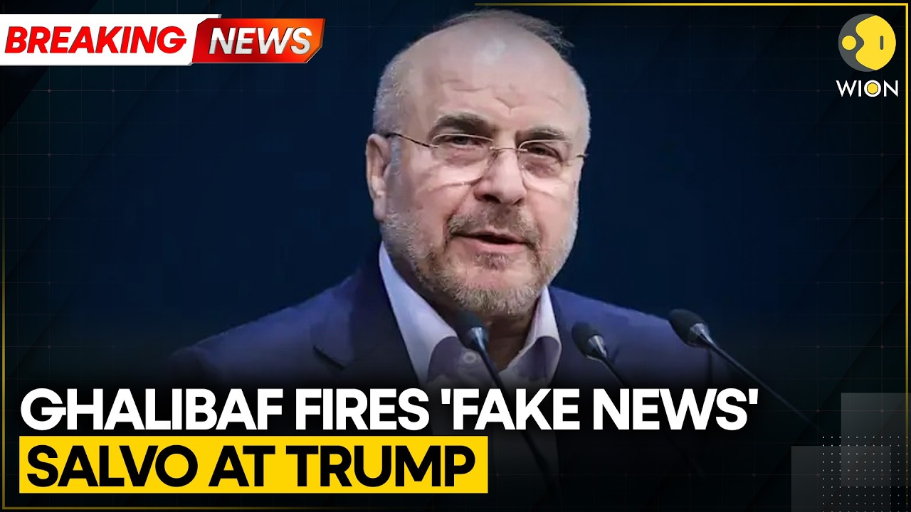 Breaking: Iran Speaker Ghalibaf Says Fake News Being Peddled to Manipulate Financial & Oil Markets