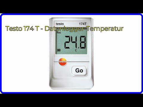 BEWERTUNG (2025): Testo 174 T - Datenlogger-Temperatur. WESENTLICHE Einzelheiten
