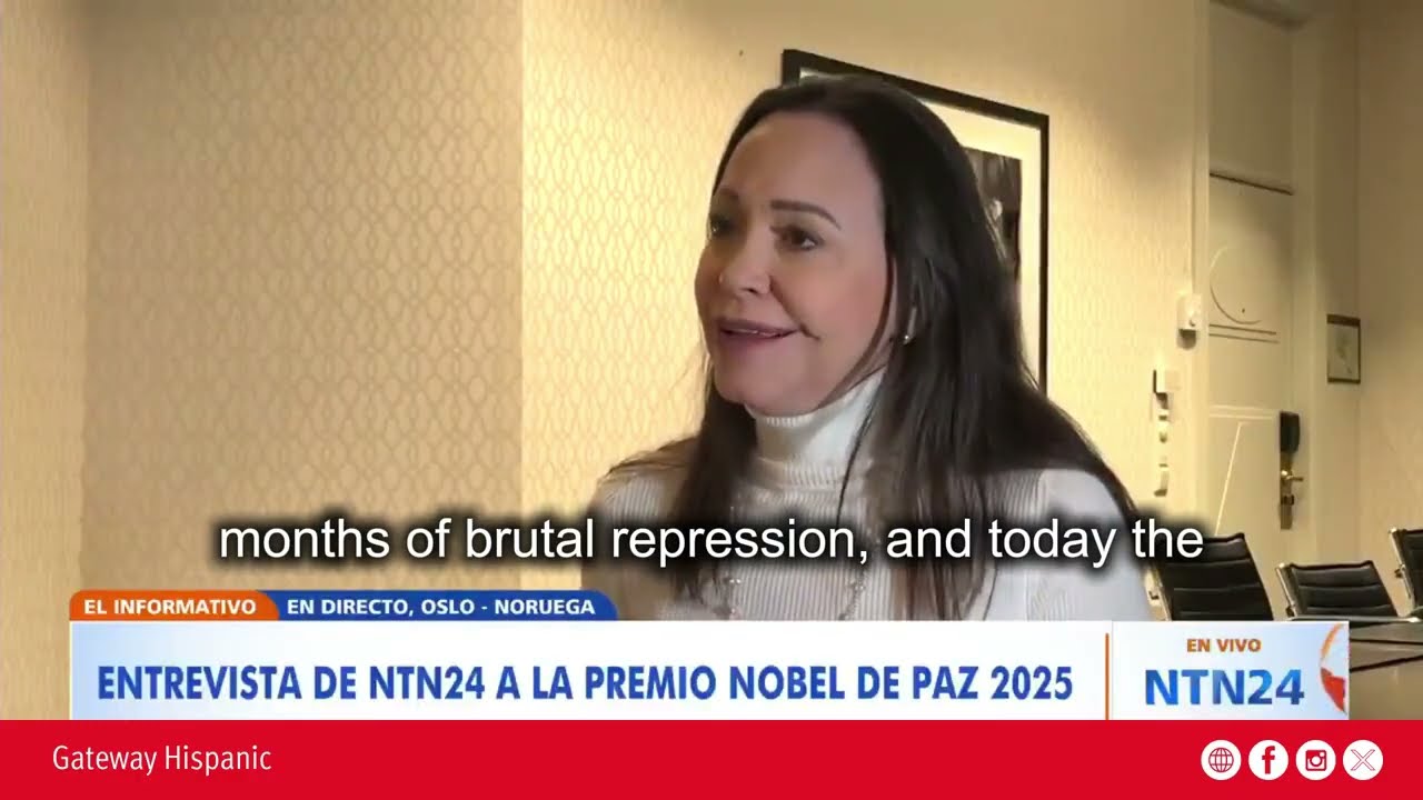 María Corina Machado: Ahora es Maduro y su círculo cercano quienes están débiles