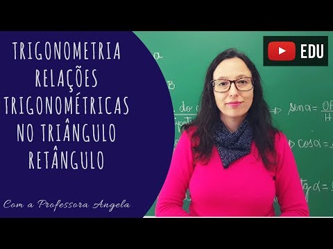 Trigonometric Relations in Right Triangles - Sine, Cosine and Tangent - Professor Angela