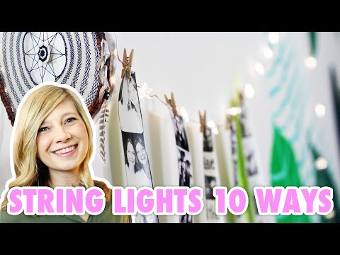 10 Ways to Decorate with String Lights - HGTV Handmade