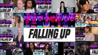Download lagu Stray Kids - Falling Up // Lyrics reaction mashup mp3