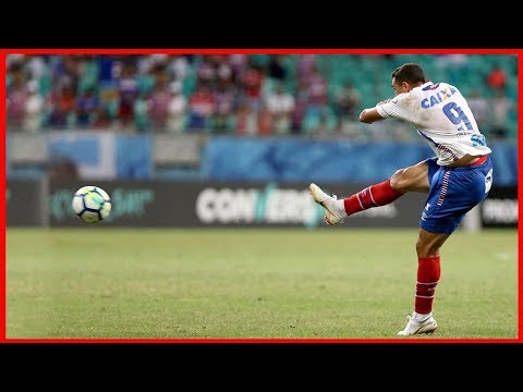 Bahia 1 X 0 América (MG). Gol de Gilberto (11/8/2018)