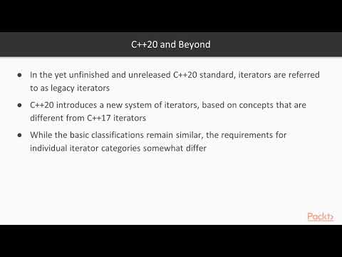 C Standard Template Library in Practice Iterators | packtpub com