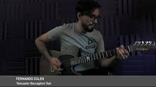 Video thumbnail for Fernando Culen - Test Telecaster Custom Baccaglioni by Fernando Culen