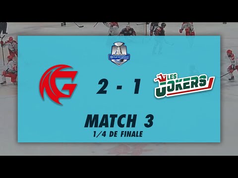 Gothiques d'Amiens vs Jokers de Cergy-Pontoise - Highlights - Synerglace Ligue Magnus 2021/22