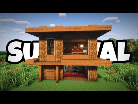 ULTIMATE Minecraft Small Survival House Build Guide
