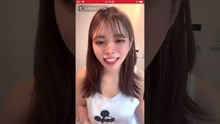 ノースリーブ美女 πちら　tiktokライブ　かわいい