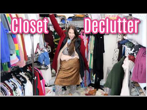 Get Rid Of IT! All-Day Closet Clean Out | Letting Go, Organizing & Decluttering! From Chaos to Calm