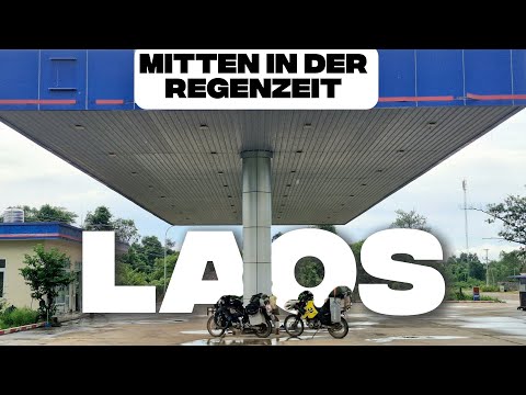 Flat tires and mud - The rainy season in Laos | Motorcycle world tour S04:E14