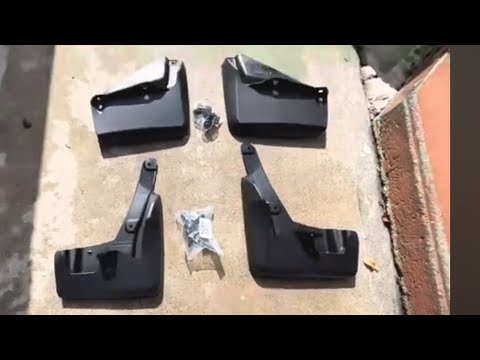 2024 Crosstrek Wilderness Splash Guard Installation Tutorial part #J101SFN300