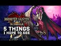 Monster Hunter Rise Sunbreak | 5 Things I Hope to See