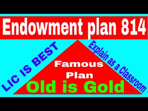 LIC New Endowment Plan  814 Full Video || Video