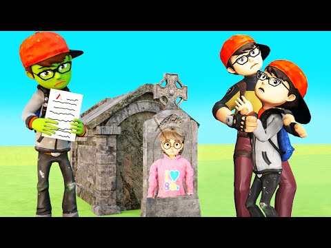Nick Zombie Is A Kind Boy - Scary Teacher 3D Nick the father adopts the child Animation Episode 1