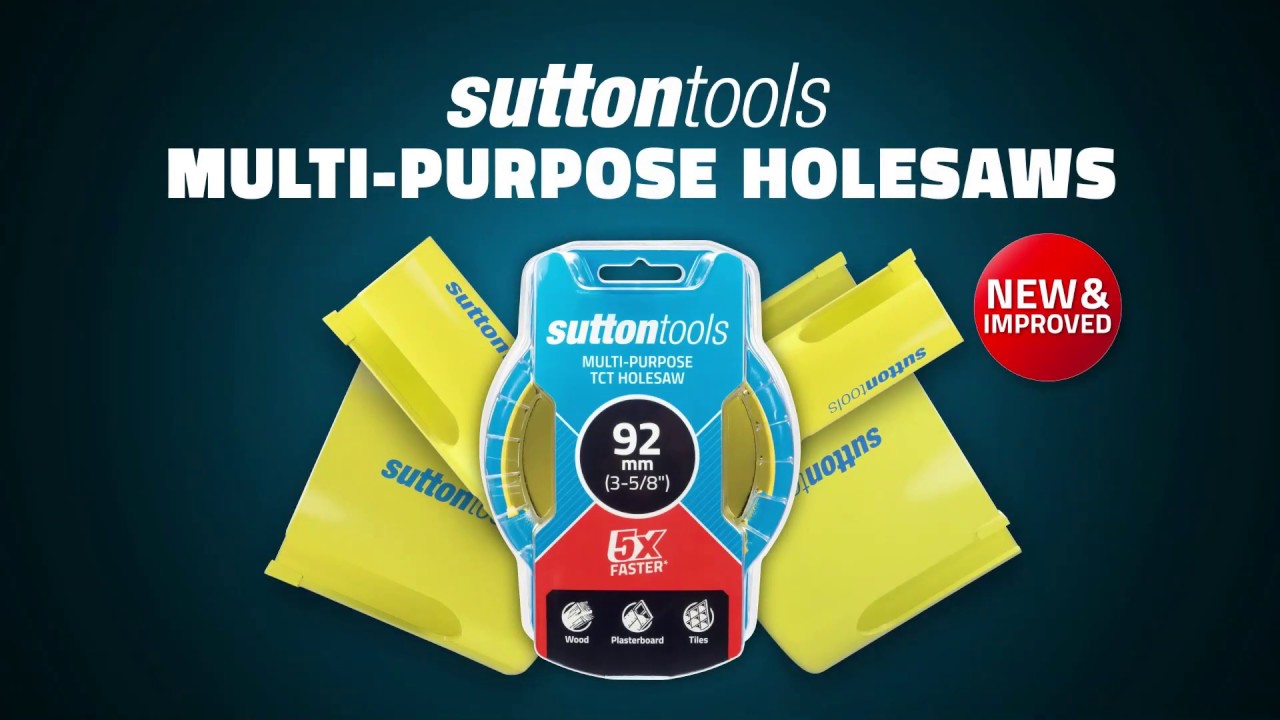 Sutton Tools Multi Purpose Holesaws