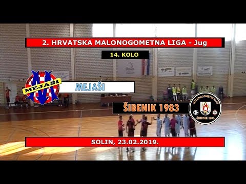 2. HMNL Jug: MEJAŠI - ŠIBENIK 1983  1:4, 23.02.2019.